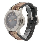 Panerai Submersible Navy Seals Steel Black Dial 44mm Automatic Men’s PAM01518