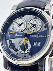 Ulysse Nardin Sonata 18k White Gold 42mm Automatic Alarm Men’s Watch 670-88