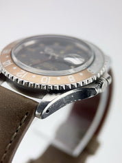 Rolex GMT-Master Gilt Stainless Steel Black Dial 40mm Automatic Men’s Watch 1675