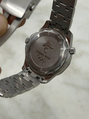 Omega Seamaster "Beijing 2022" Automatic Chronometer Blue Dial Mens Watch