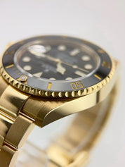 2024 Rolex Submariner 18k Yellow Gold 41mm Automatic Men’s Watch 126618LN