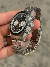 2025 Tudor Black Bay Chronograph 79360N 41mm Black Dial Stainless - Box Papers