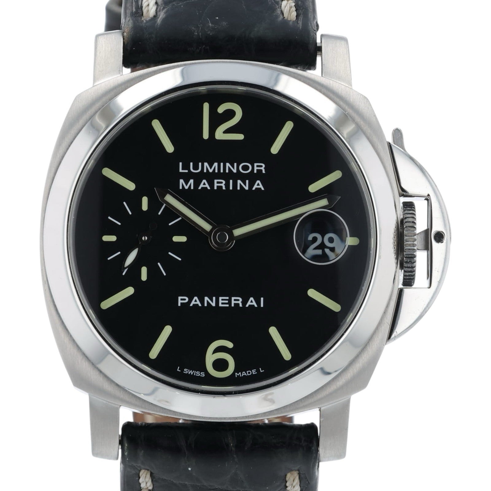 Panerai Luminor Marina Black Dial Stainless Steel 40mm Automatic Men’s PAM00048