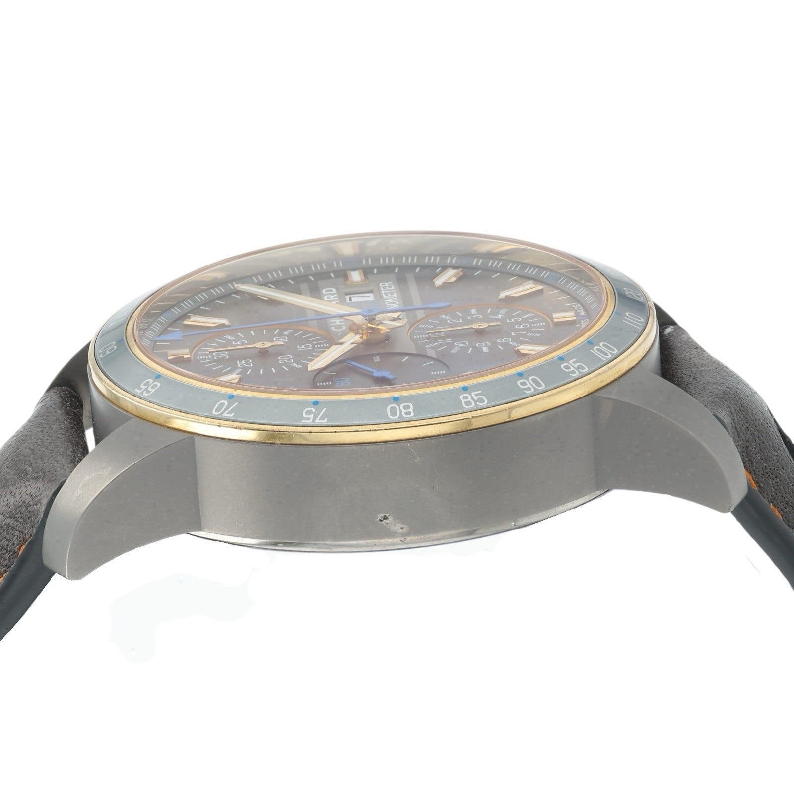 Chopard Grand Prix Grey Dial Titanium & Rose Gold 42mm Automatic Mens Watch 8992