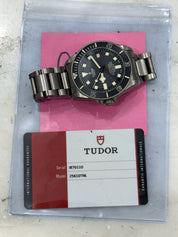 2018 Tudor Pelagos LHD Mens Black 25610TNL Titanium Automatic Men's Watch -  B/P