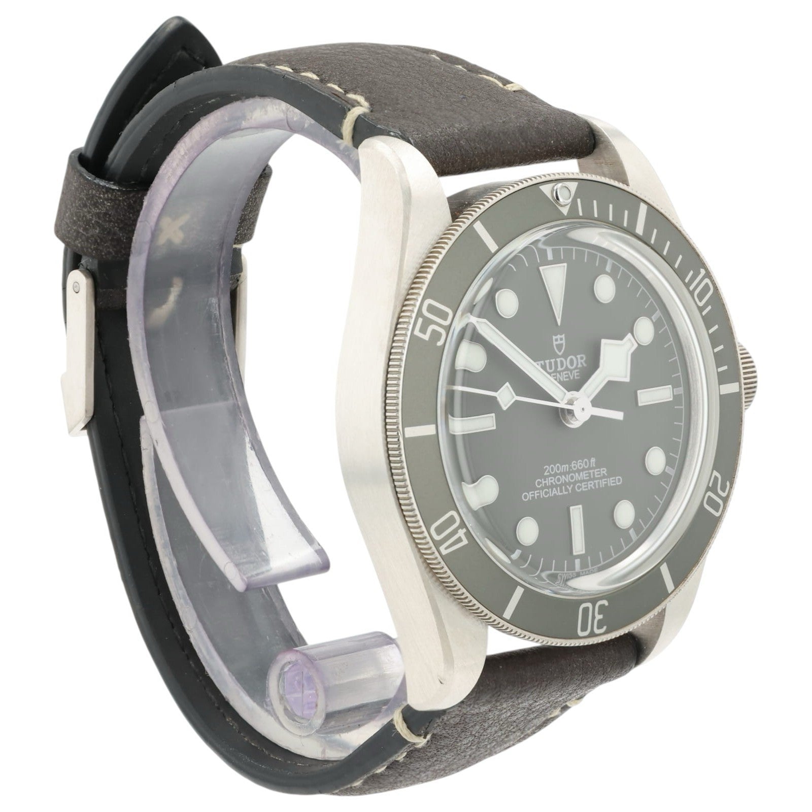 2021 Tudor Black Bay Silver Dial Sterling Case 9mm Automatic Men’s Watch 79010SG