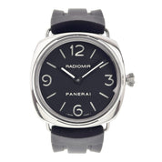 Panerai Radiomir Stainless Steel Black Dial 45mm Manual Wind Mens Watch PAM00210