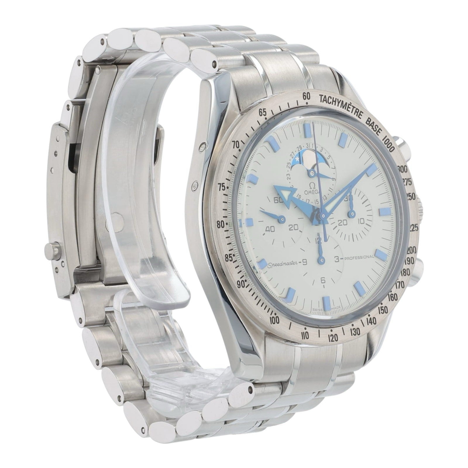 Omega Speedmaster Moonwatch Stainless Steel White Dial 42mm Manual Wind 3575.20