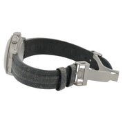 Tudor Prince Sand Blasted Steel Black Dial 40mm Automatic Mens Watch 79280P