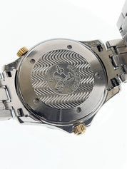 Omega Seamaster Gold & Steel White Dial 41mm Automatic Men's Watch 2352.20