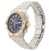 Breitling Chronomat B01 Black MOP Dial 18k Rose Gold & Steel LE 42mm Mens UB0134