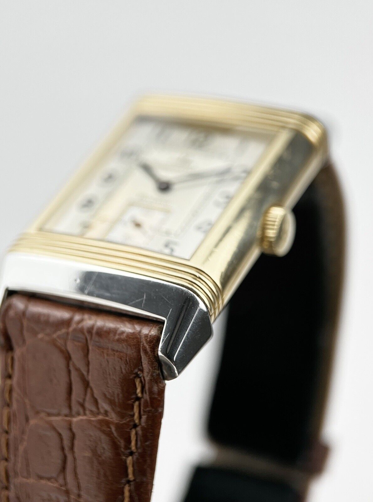 Jaeger-LeCoultre Reverso Grande Taille Two Tone Steel Gold 270.5.62 Manual Wind