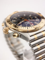 Breitling Chronomat Gold & Steel Grey Dial 42mm Automatic Mens Watch UB0134