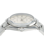 Rolex Oyster Perpetual Silver Dial Stainless Steel 34mm Auto Men’s Watch 1002