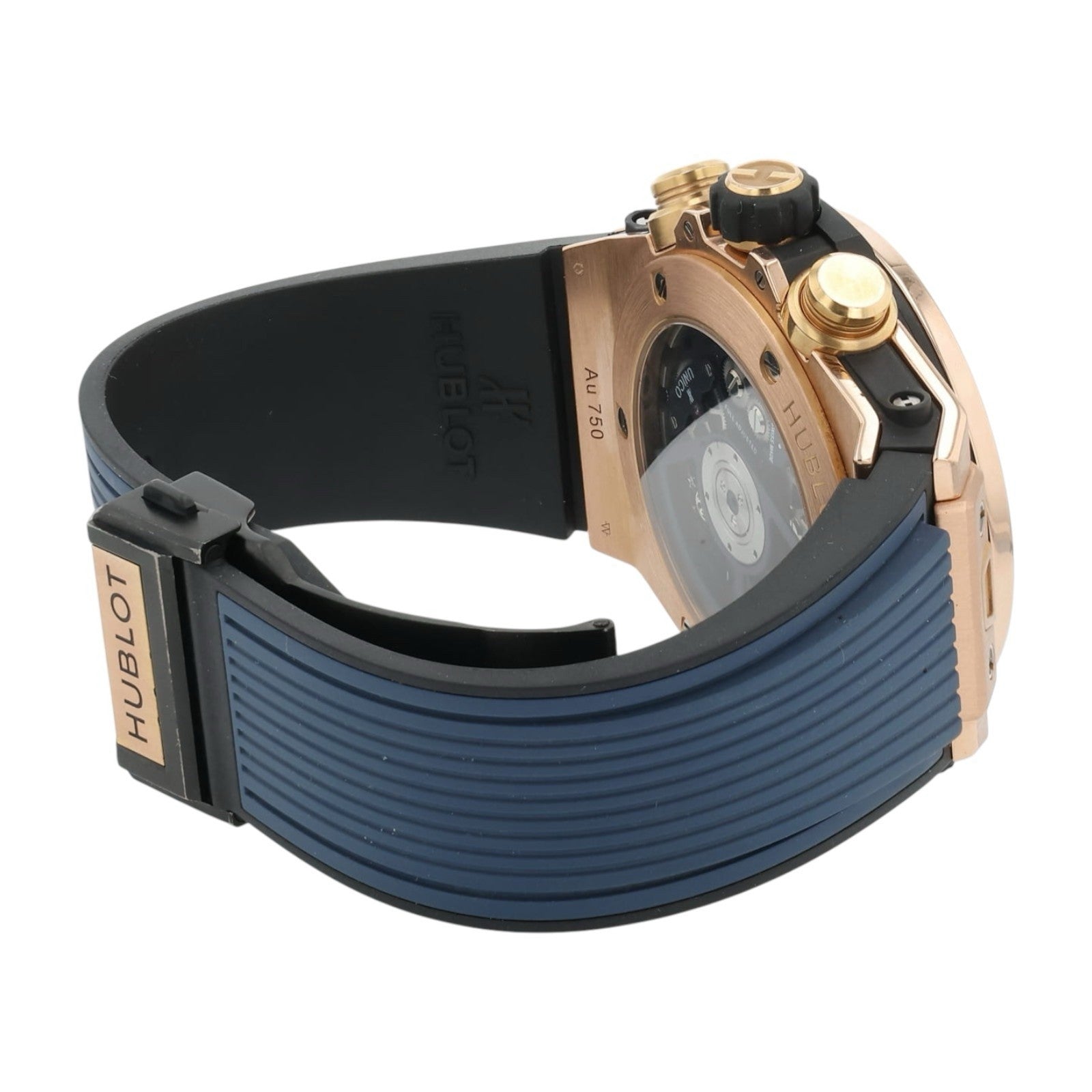 Hublot Big Bang Skeleton Dial 18k Rose Gold 45mm Automatic Mens 411.OX.5189.RX