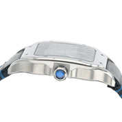 Cartier Santos Gradient Blue Dial Stainless 40mm Automatic Men’s Watch WSSA0030