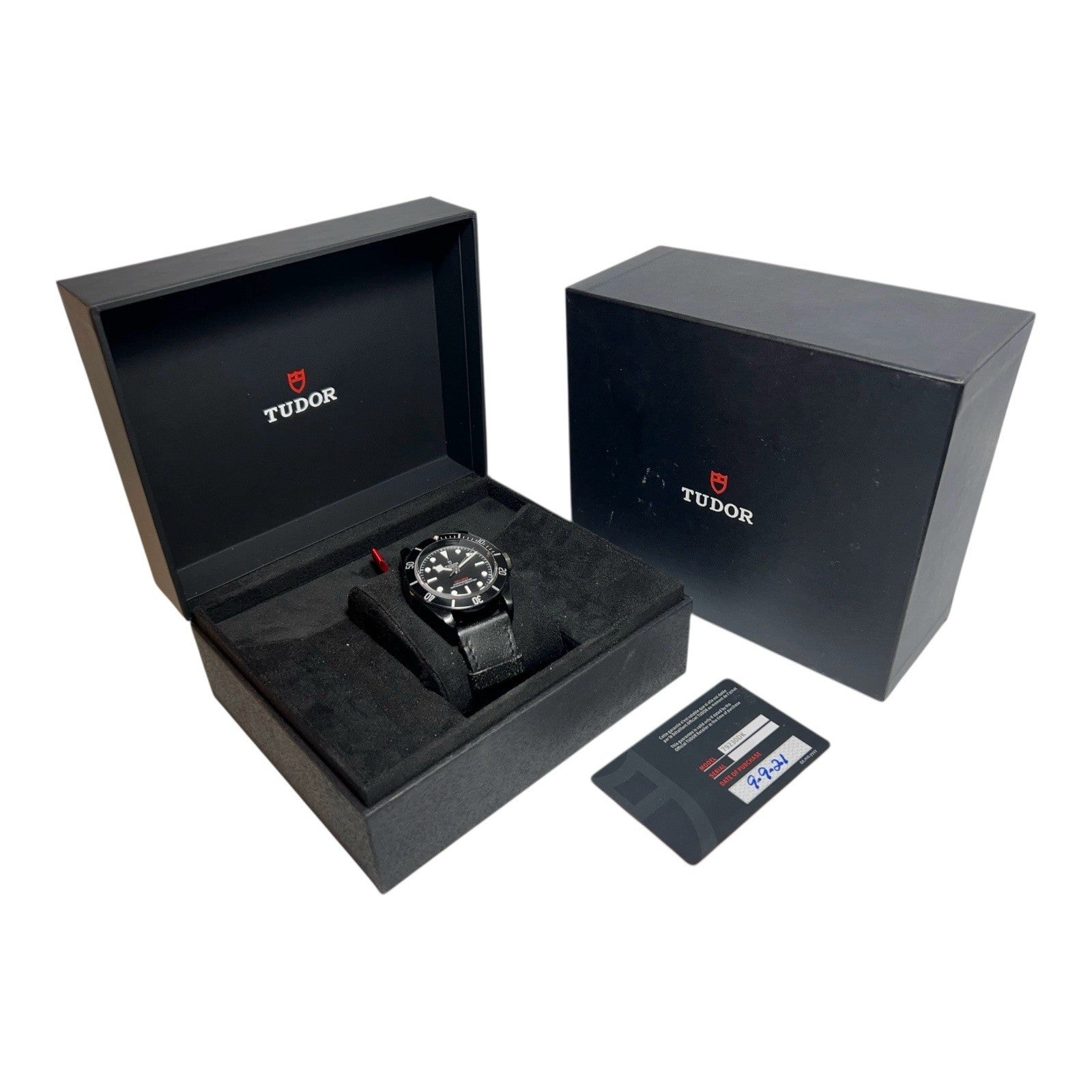 Tudor Black Bay Stainless Steel Black Dial 41mm Automatic Men’s Watch 79230DK