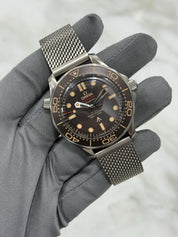 Omega Seamaster NTTD Titanium Brown 42mm Automatic Men's Watch - Box/Papers