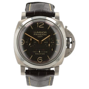 Panerai Luminor GMT Brown Dial Titanium 47mm Manual Wind Men’s Watch PAM00656