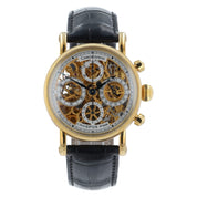 Chronoswiss Opus Silver Dial 18k Yellow Gold 38mm Automatic Men’s Watch CH7521