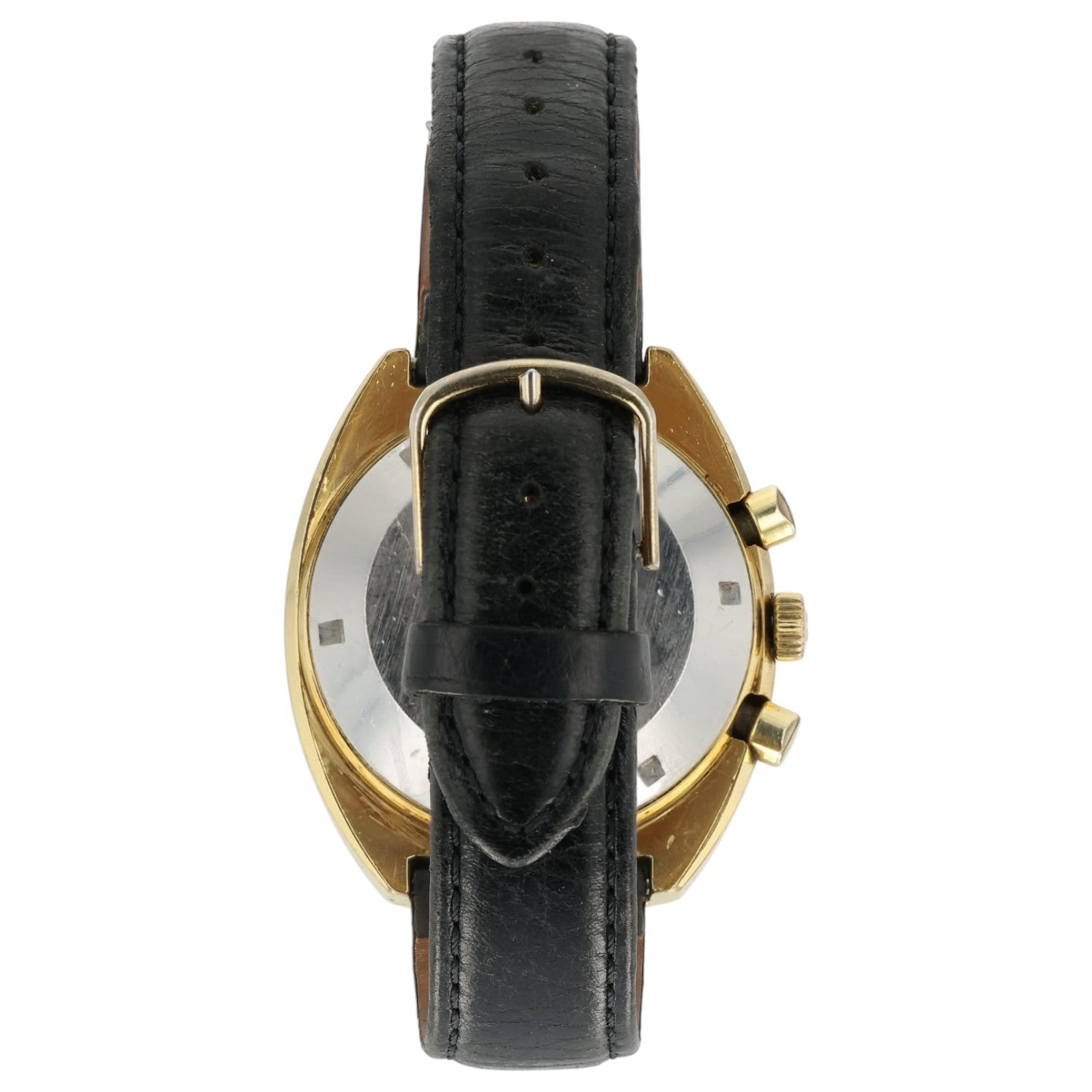 Omega Seamaster Gold Color Dial Gold Plated 42x49mm Automatic Mens Watch 176.005