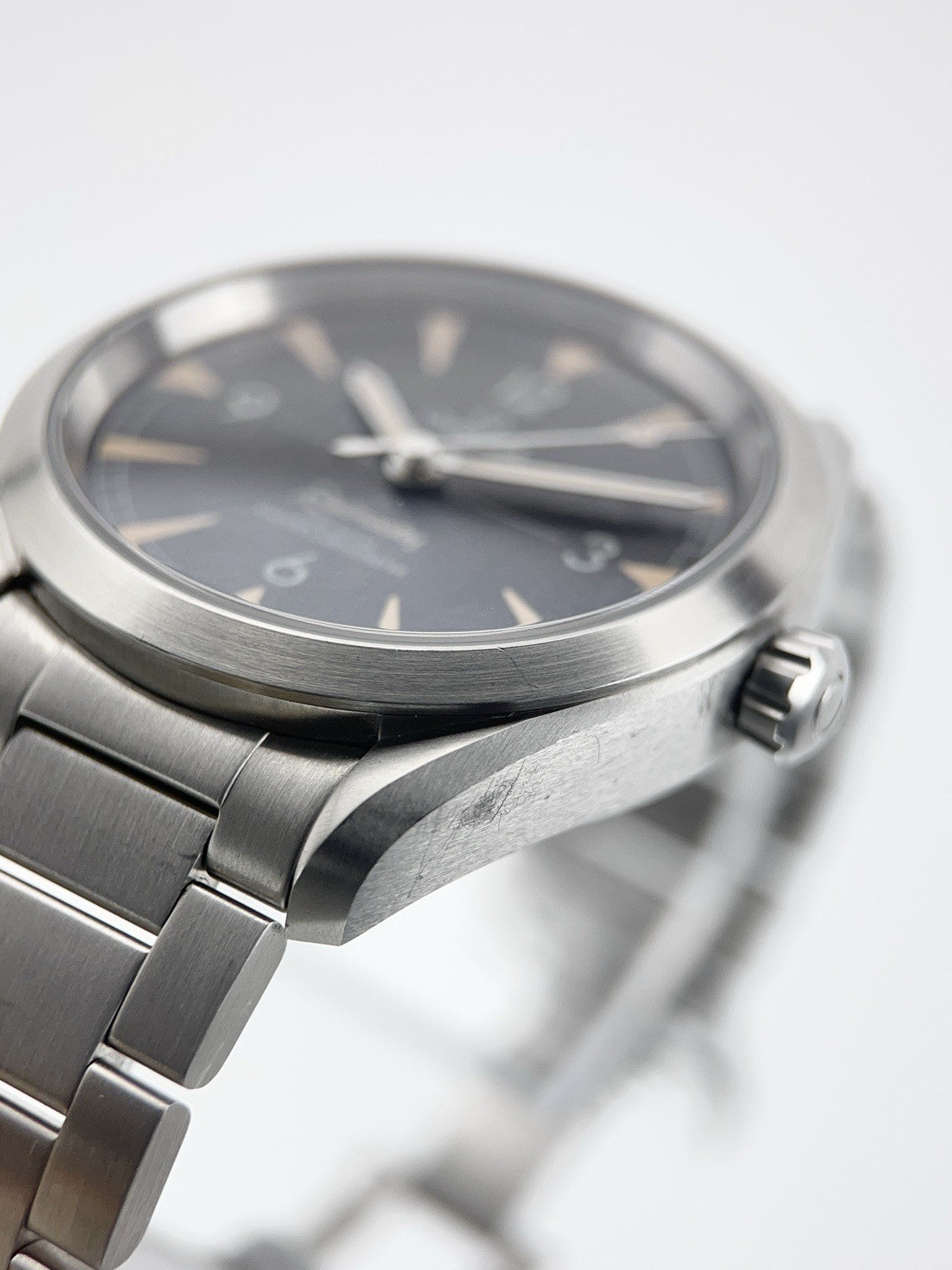 Omega Railmaster Steel Gray Dial 40mm Automatic Men's Watch 220.10.40.20.01.001