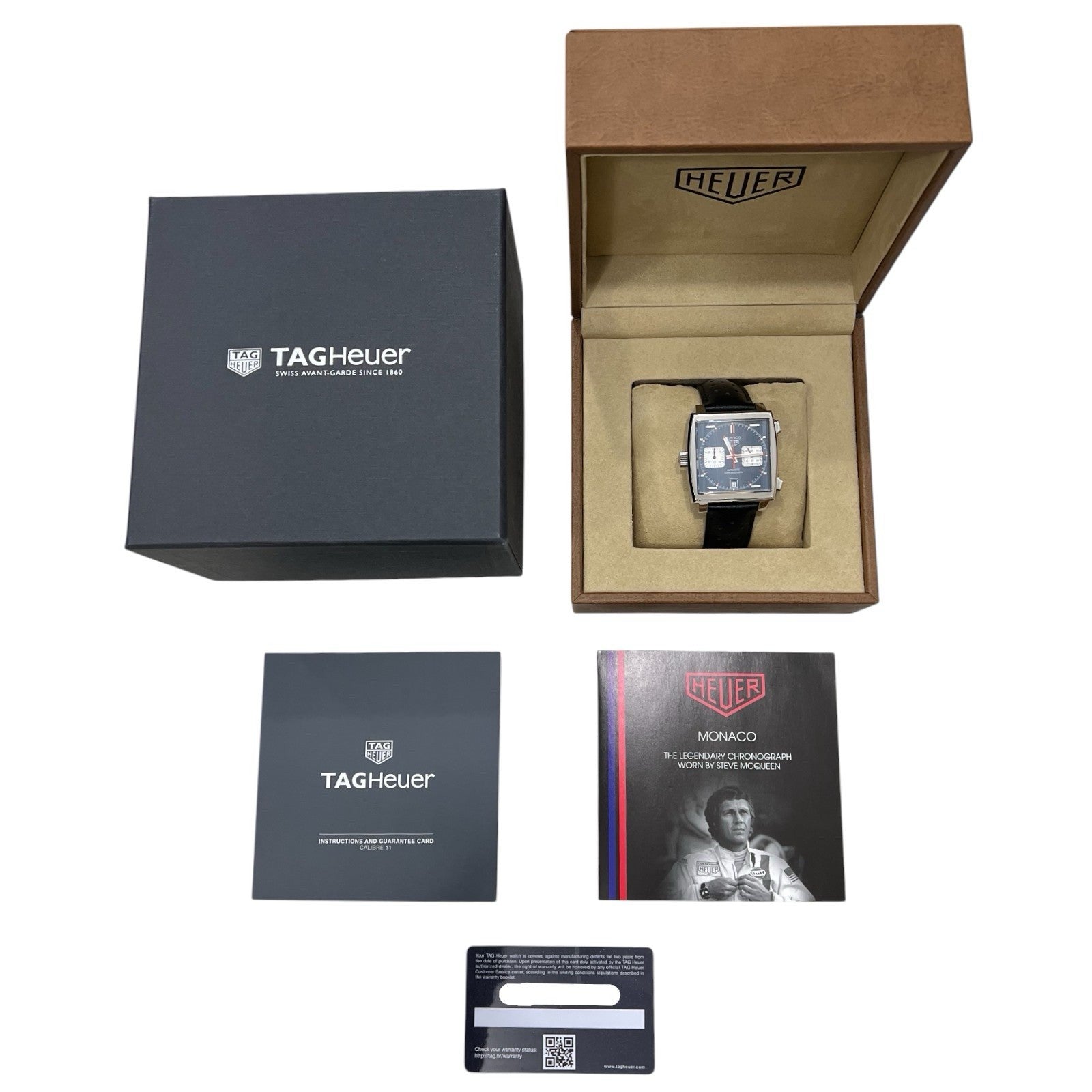 Tag Heuer Monaco “Steve McQueen” Blue Dial Steel 39mm Automatic Men’s CAW211P