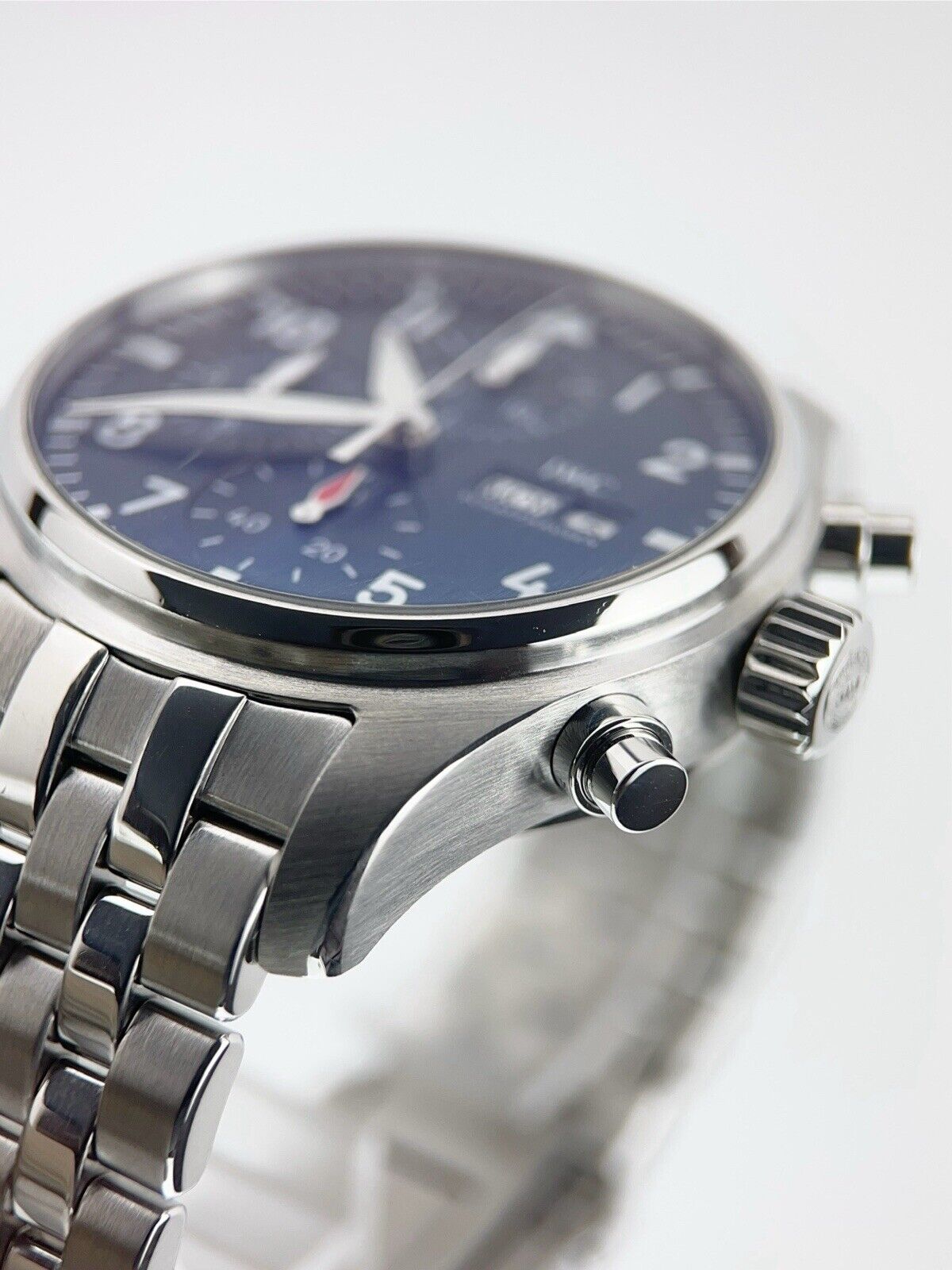 IWC Pilot Chronograph Stainless Steel Blue Dial 41mm Automatic Men’s IW388102