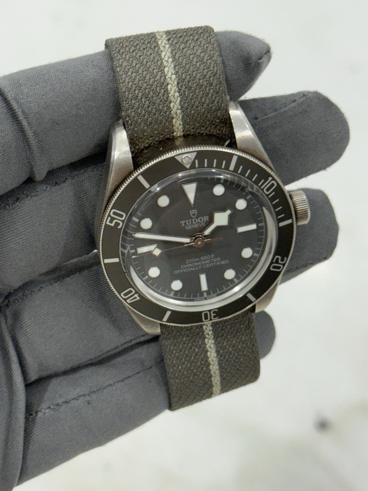 2024 Tudor Black Bay Fifty Eight 925 Silver Fabric Strap 79010SG - Box/Papers