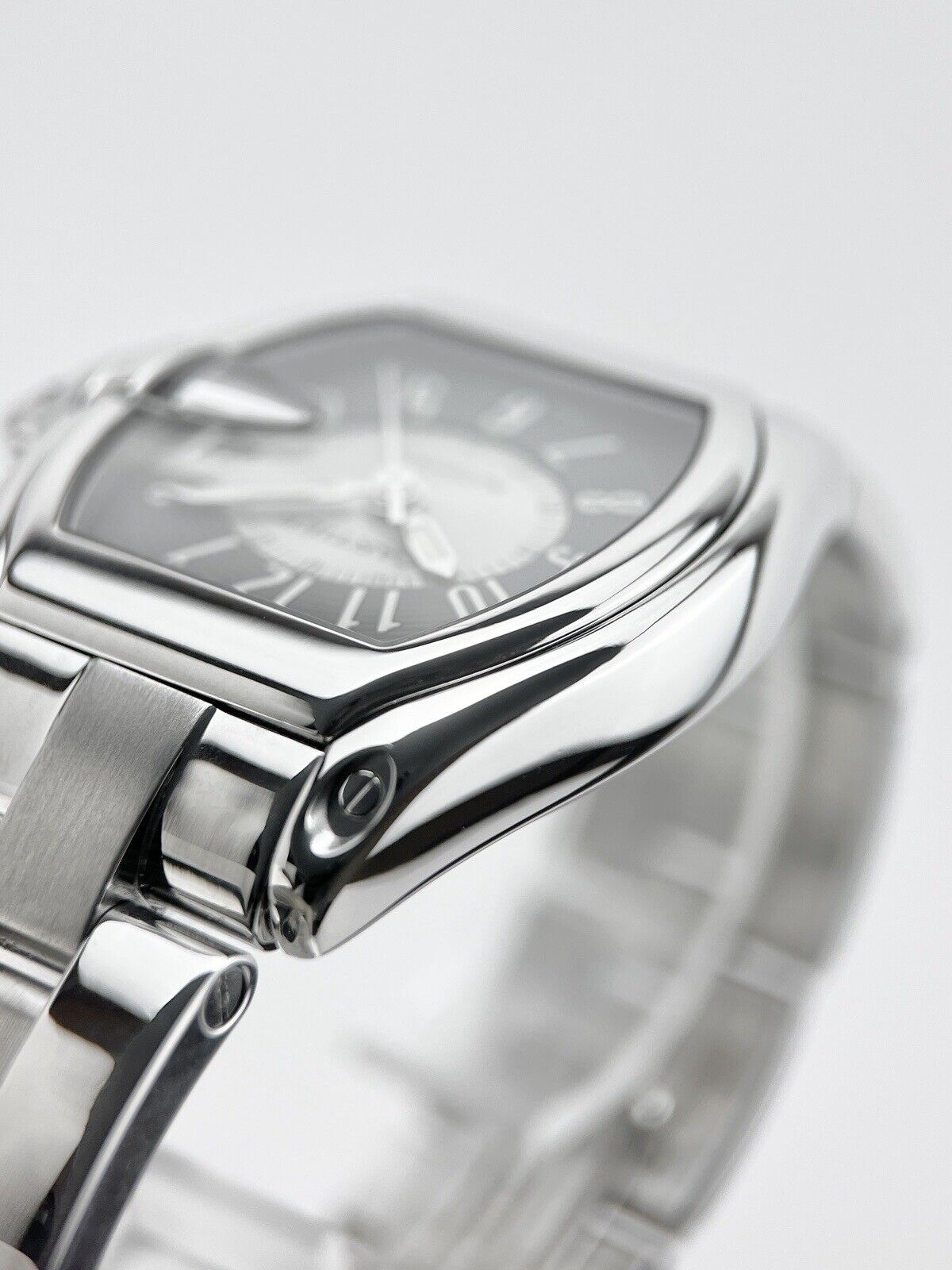 Cartier Roadster 37mm Automatic Men's Watch Stainless Steel Gray Dial 2510