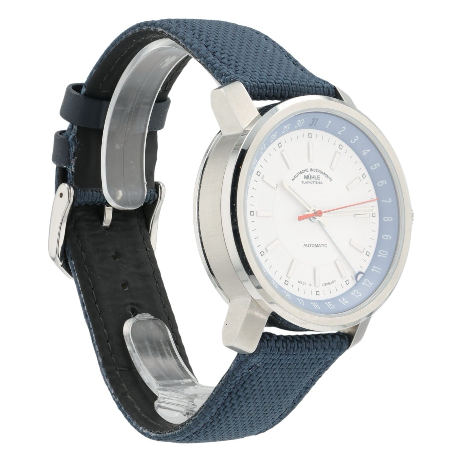 Muhle Glashutte White Dial Stainless Steel 42.4mm Automatic Men’s Watch 29ER