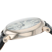 Franck Muller Ronde 18k White Gold 35mm Silver Color Dial Quartz Mens 8035 QZ R