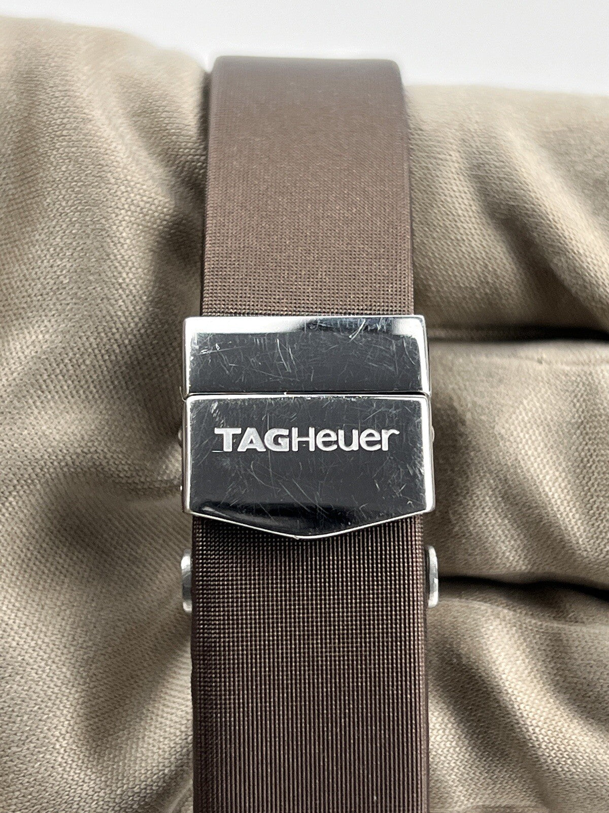 Tag Heuer Ladies Formula 1 Brown Dial Diamond Bezel Quartz Watch WAC1217-0