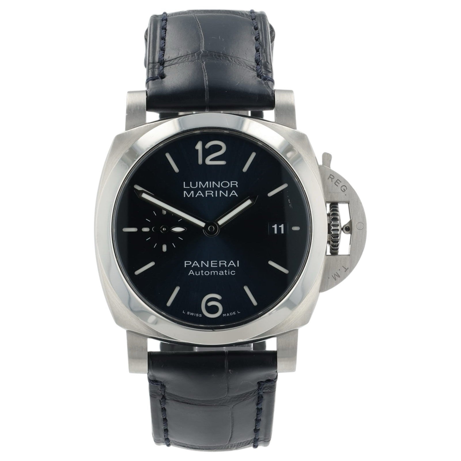 Panerai Luminor Blue Dial Stainless Steel 40mm Automatic Men’s Watch PAM01370