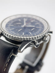 Breitling Navitimer Stainless Steel Blue Dial 43mm Automatic Men’s Watch AB0121