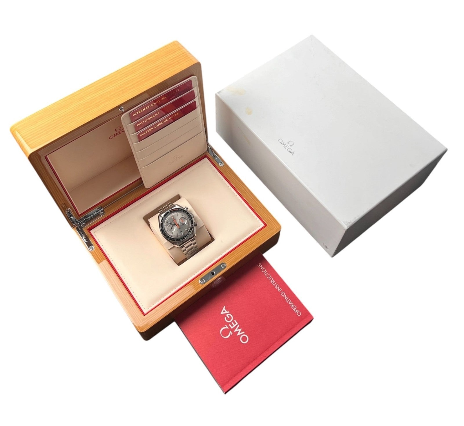Omega Speedmaster Racing Gray Dial Steel 44.25mm Automatic 329.30.44.51.06.001