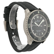 Blancpain Fifty Fathoms Black Dial Titanium 45mm Automatic Mens 5050 12B30 B52A