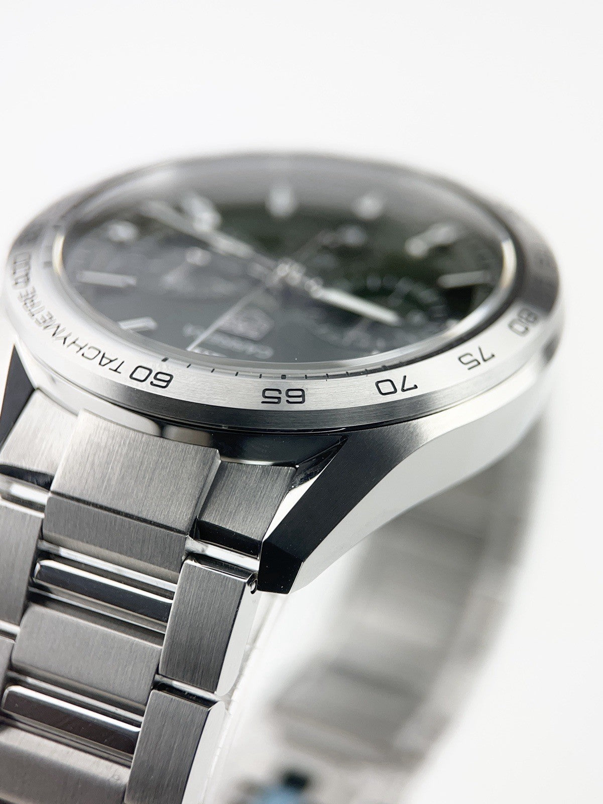 Tag Heuer Carrera Stainless Steel Green Dial 44mm Automatic Men’s Watch CBN2A10