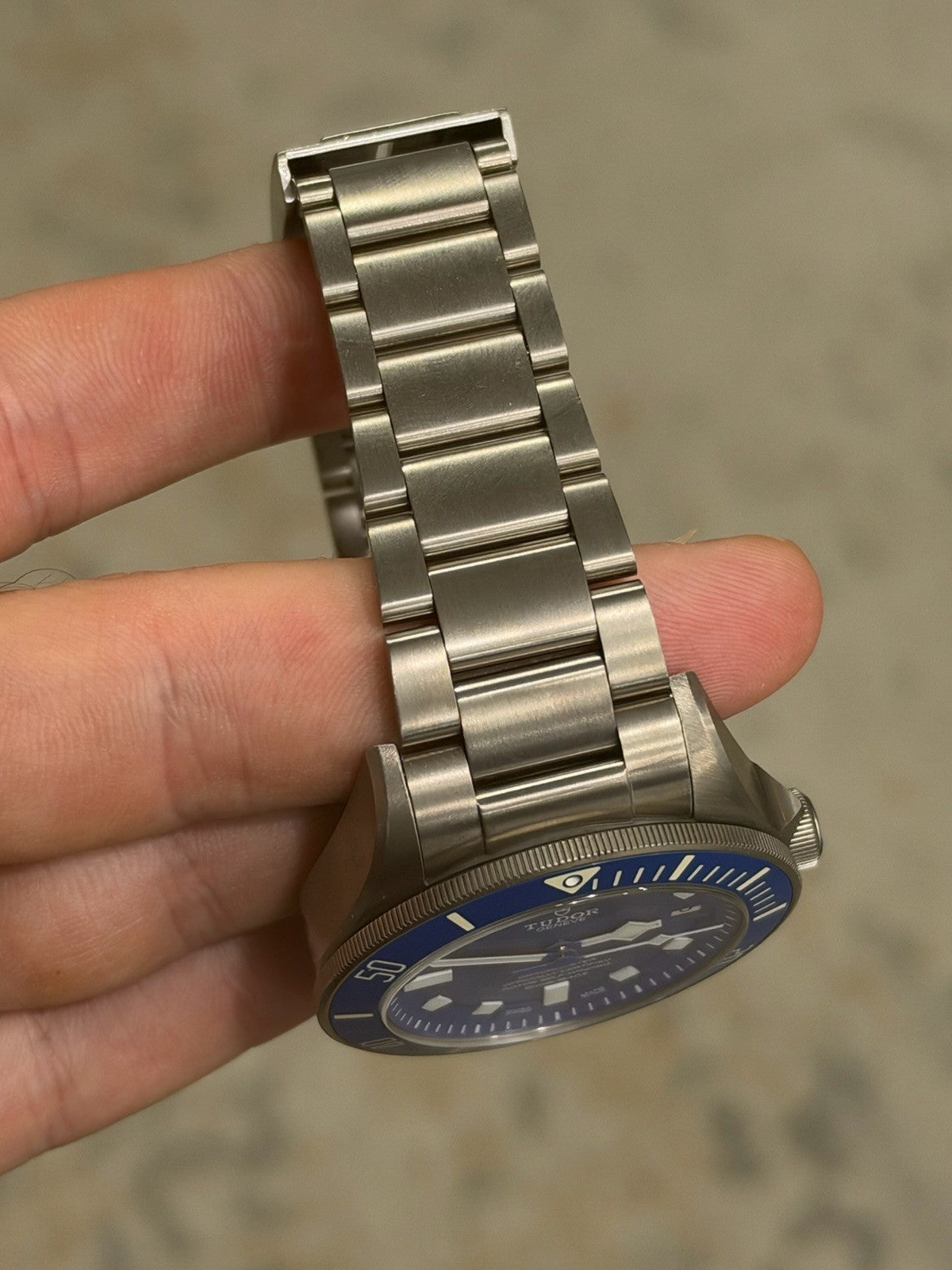 Tudor Pelagos Date Blue Dial Titanium Automatic Men's Watch 25600TB - Watch Only