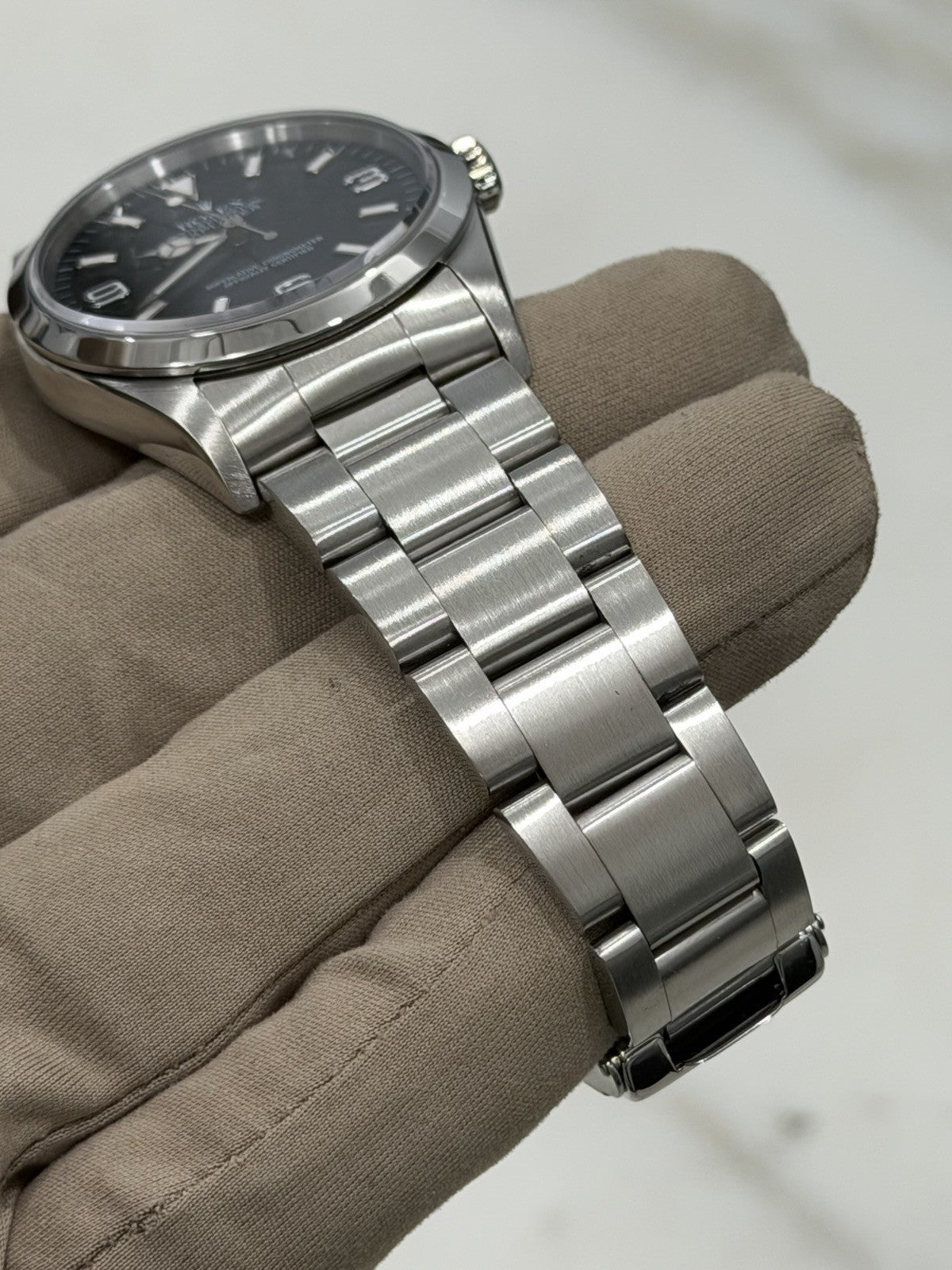 Rolex Explorer Stainless Steel Black Dial 36mm Automatic Men’s Watch 14270