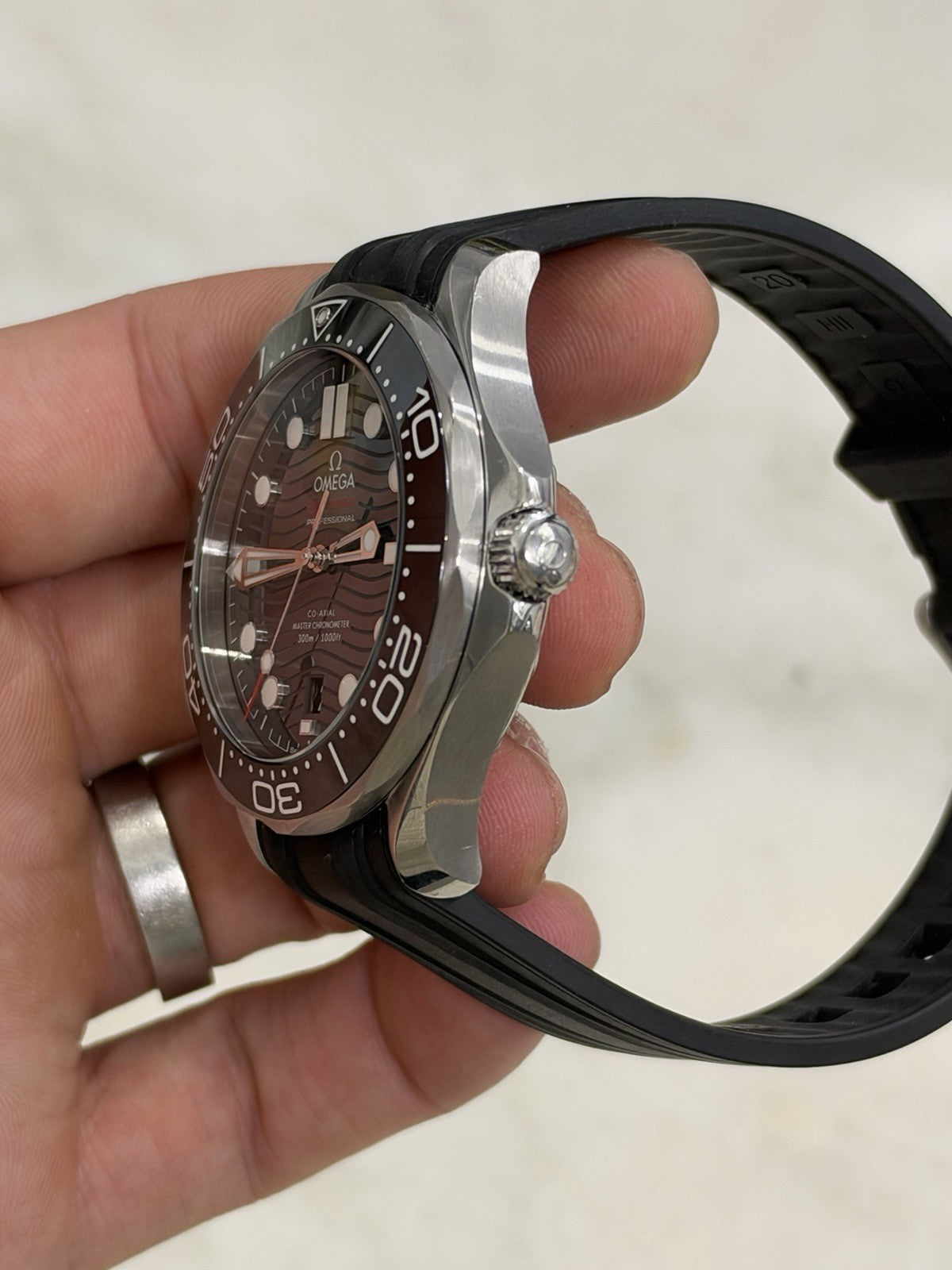 2023 Omega Seamaster Professional 300m Black Ceramic Watch 210.32.42.20.01.001
