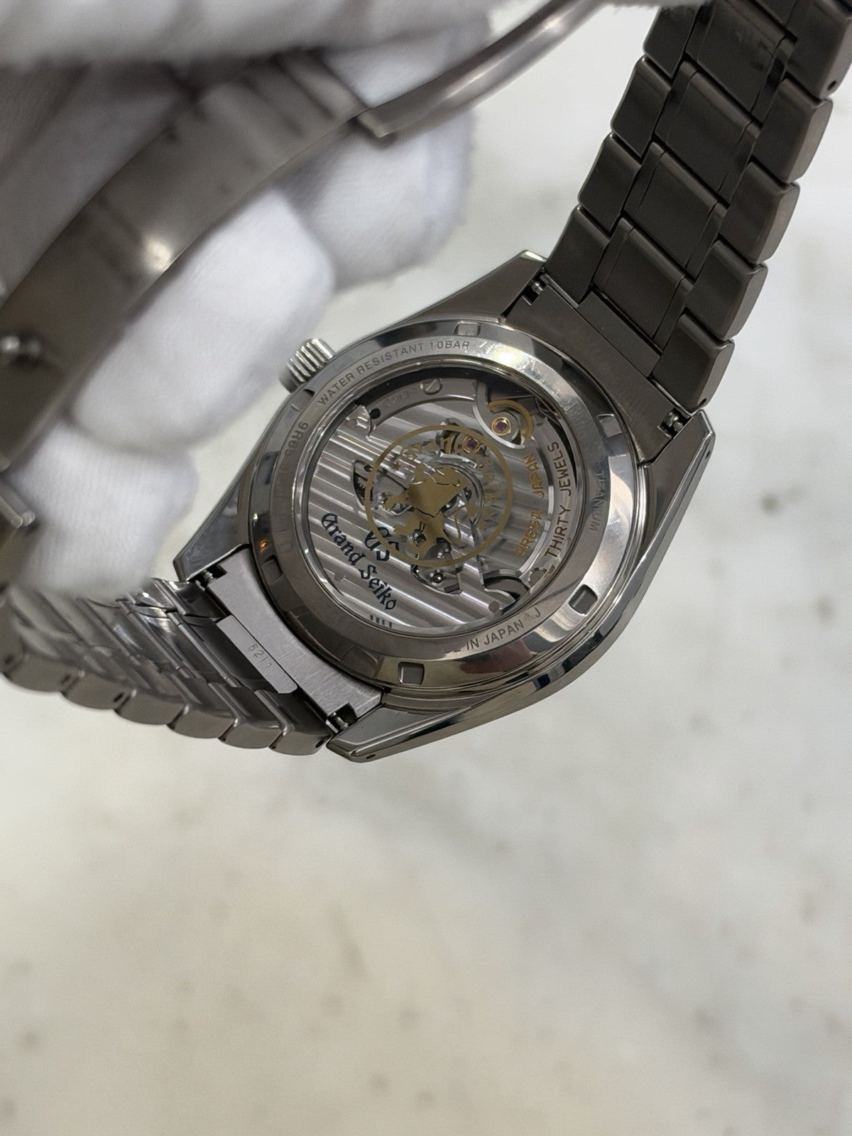 2023 Grand Seiko Heritage “Shunbun” Pink Dial Titanium 40mm Watch SBGA413