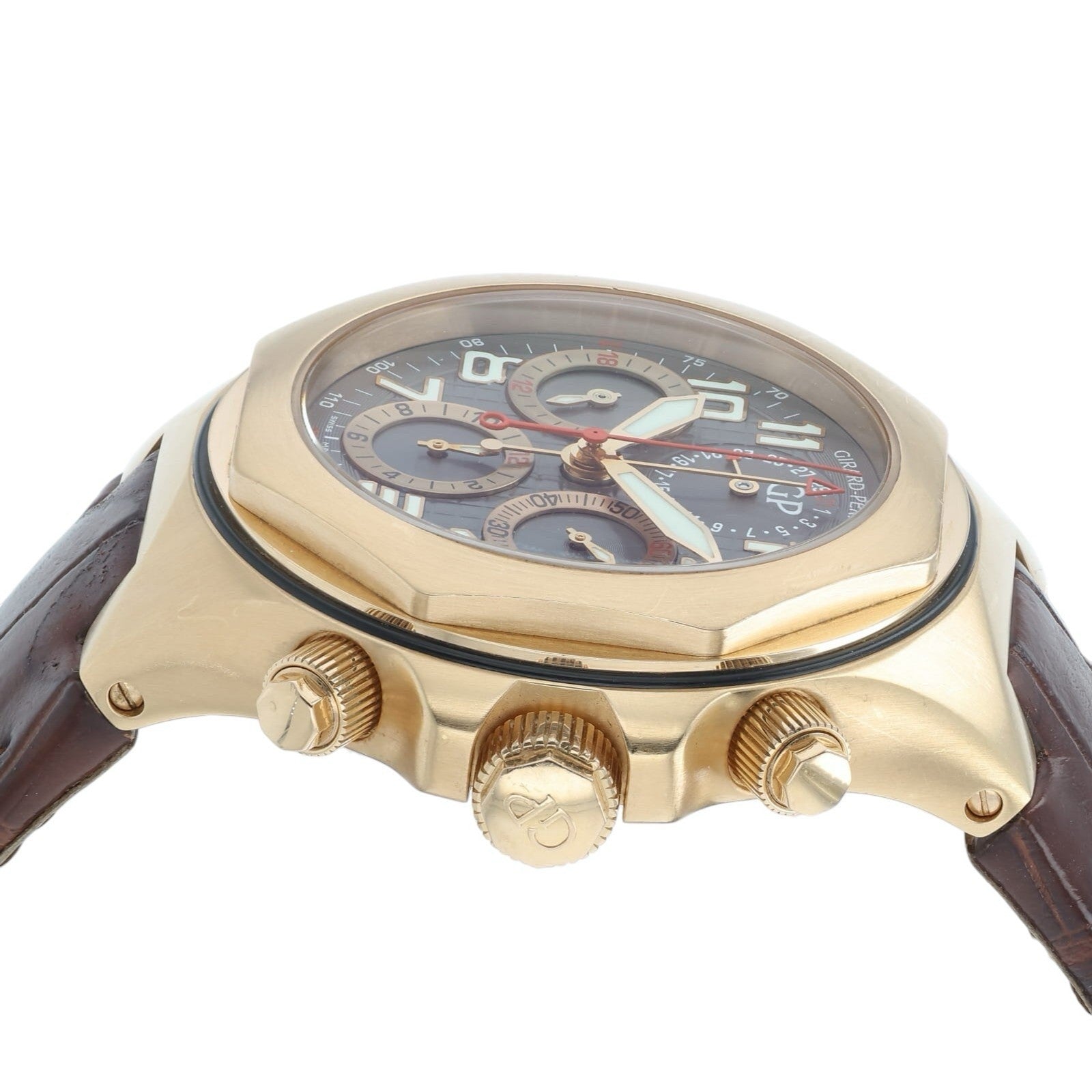 Girard-Perregaux Laureato Evo3 Grey Dial 18k Rose Gold 44mm Automatic Mens 80180