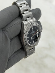Rolex Explorer II Stainless Black Dial 40mm Auto Men's Watch 16570