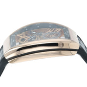 Franck Muller Vanguard 18k Rose Gold Skeleton Dial Manual Wind Men’s V45T 5NNR