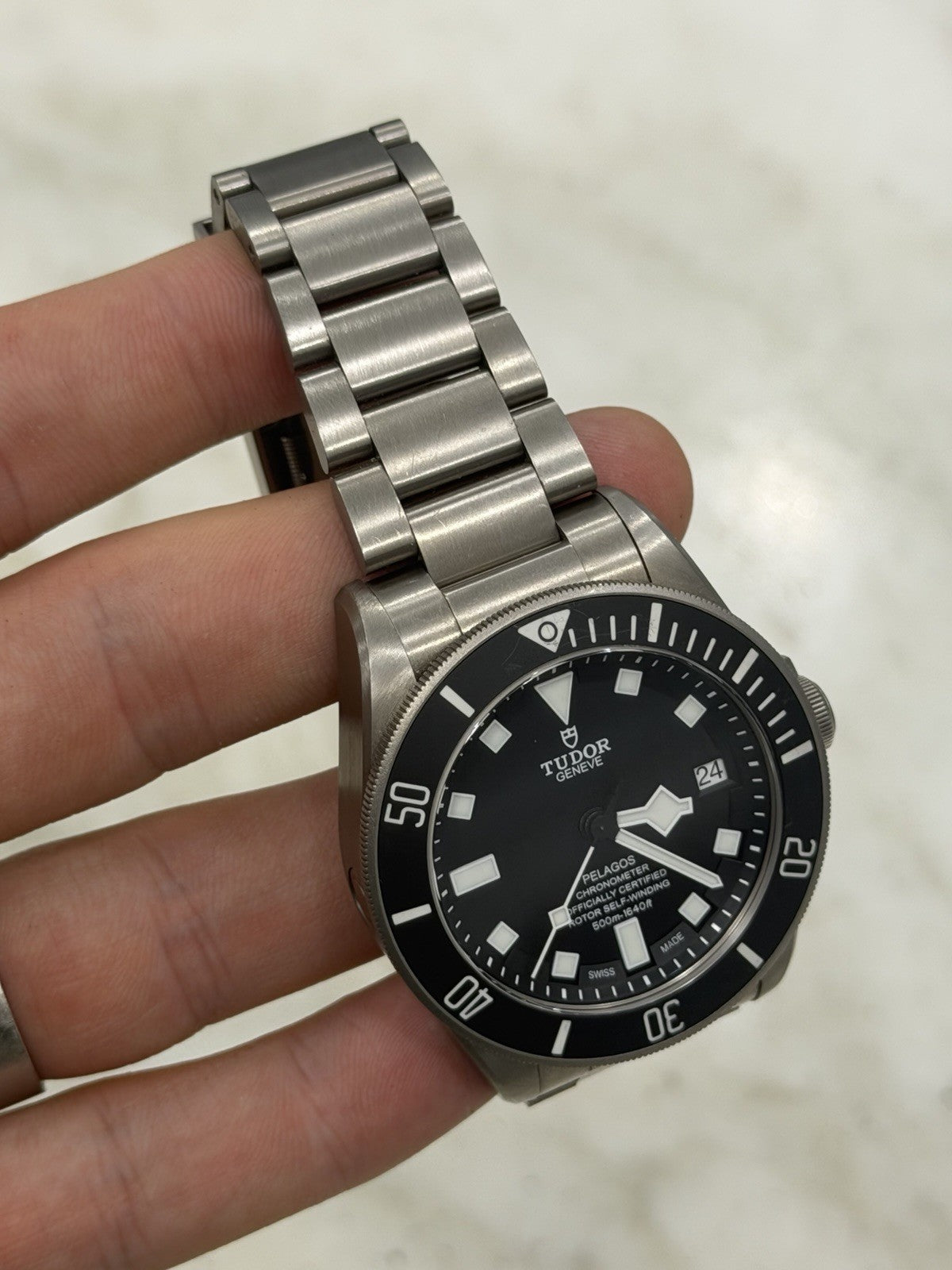 Tudor Pelagos Titanium Black Dial 42mm Automatic Men's Watch 25600TN