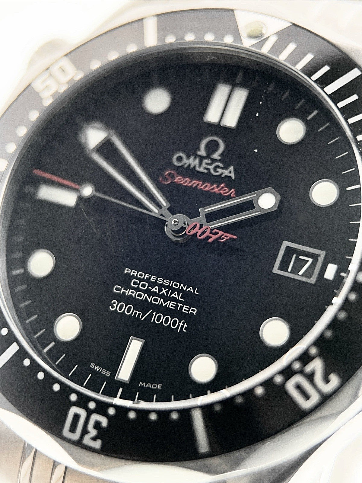 Omega Seamaster Diver Steel Black Dial 41mm Automatic Mens 212.30.41.20.01.001