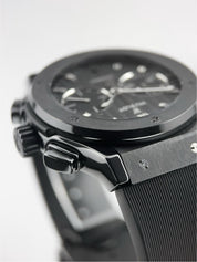 Hublot Classic Fusion Ceramic Black Dial 45mm Automatic Mens 521.CM.1770.RX