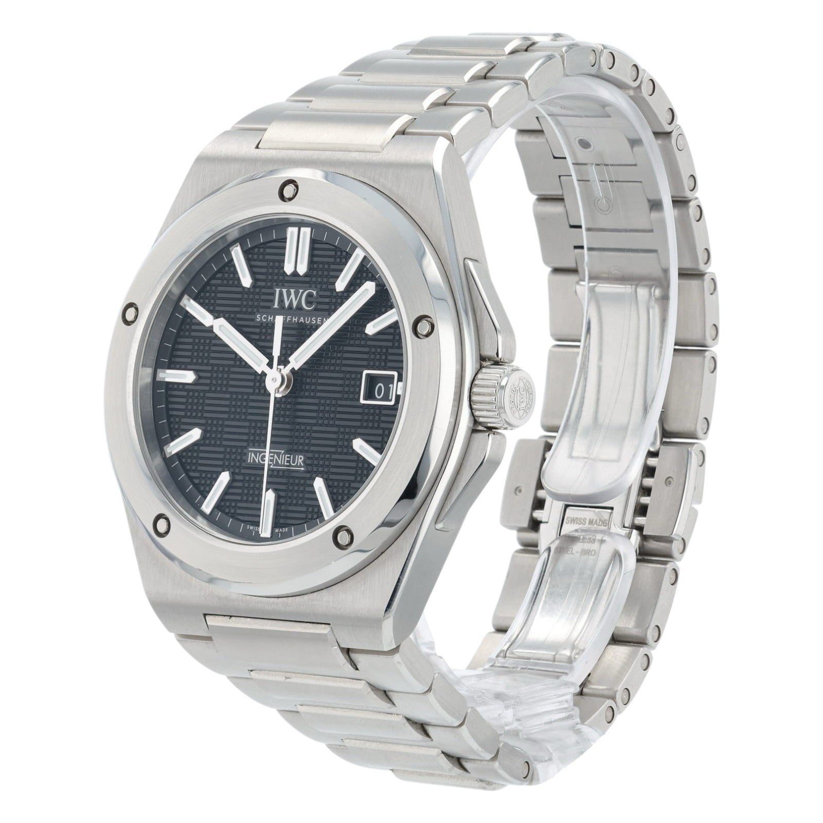 2023 IWC Ingenieur Black Dial Steel Automatic 40mm Men's Watch IW328901