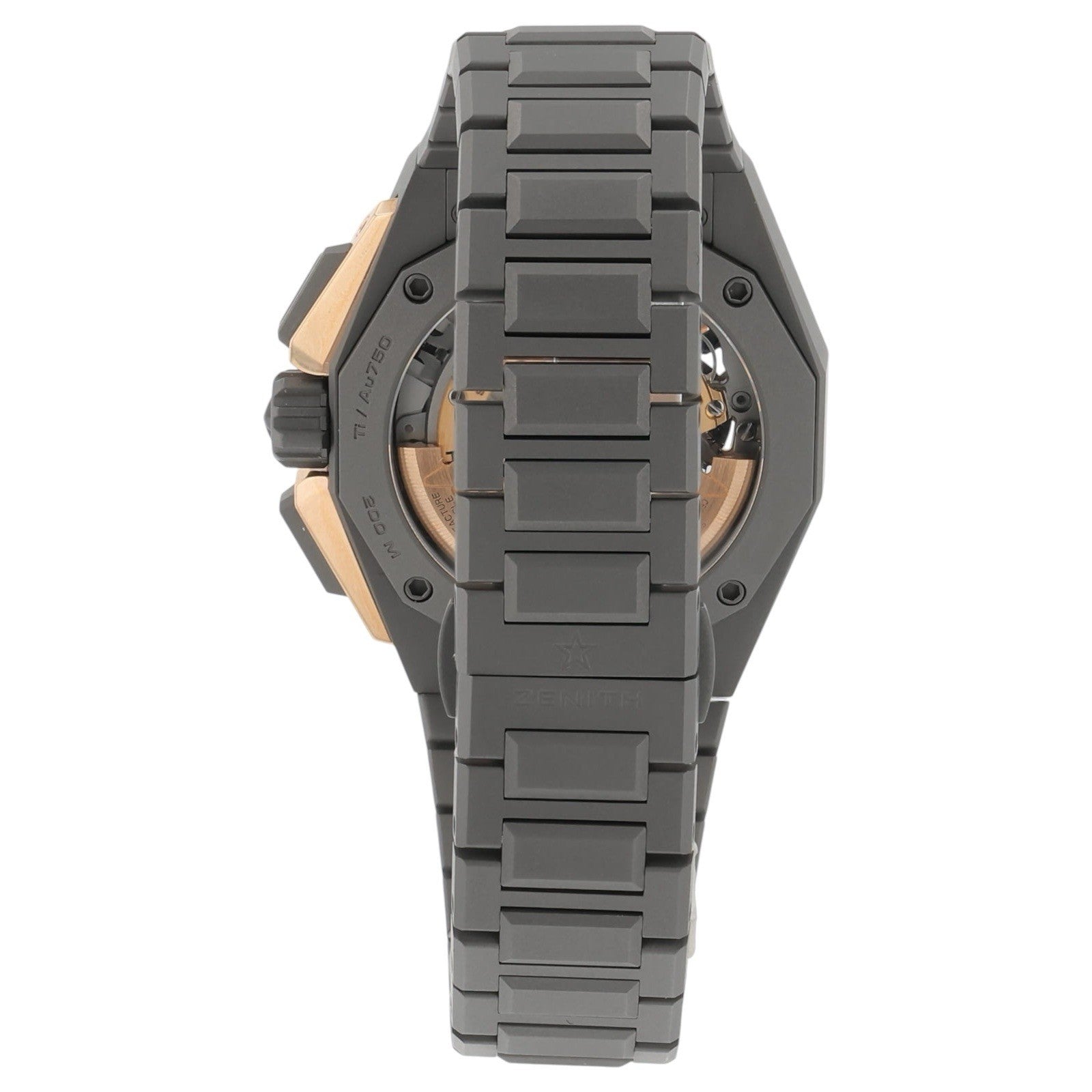 NEW 2025 Zenith Defy Titanium Black Dial 45mm Automatic Mens Watch 87.9100.9004